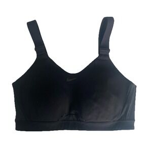 Nike Women's Dri FIT Alpha High Support Padded Adjustable Sports Bra XS Black